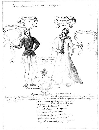 The Hermetic and Alchemical Figures of Claudius De Dominico Celentano Vallis Novi from a Manuscript Written and Illuminated at Naples A.D. 1606 | Chapter 36