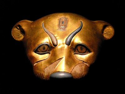 Leopard Egyptian Gold Head