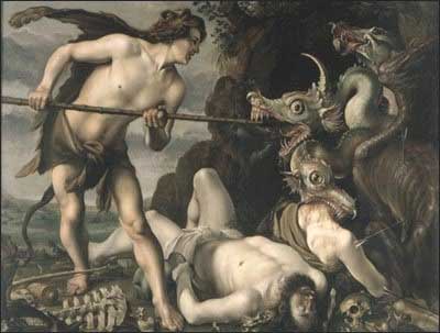 Cadmus Slays Dragon