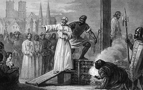 knights-templar burned at stake