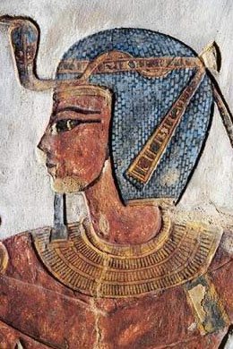 Ramesses III in tomb