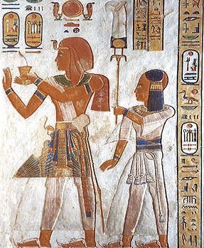 Ramesses III kilt of many colors