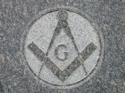 Freemason stone