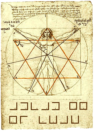 Golden ratio man