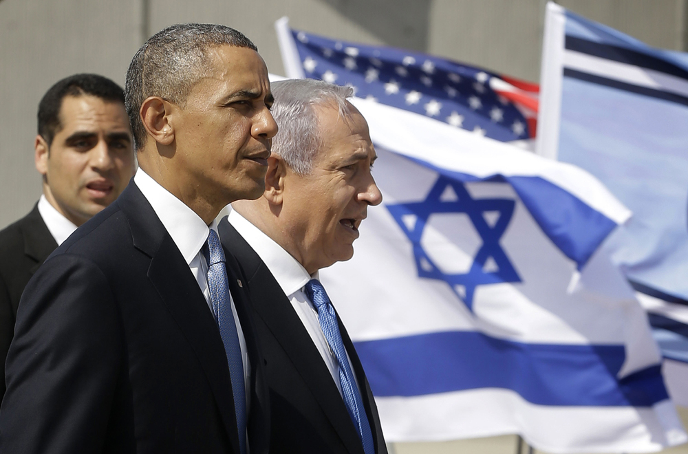 Barack Obama, Benjamin Netanyahu