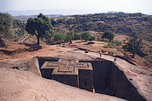 Sacred city of the ethiopians