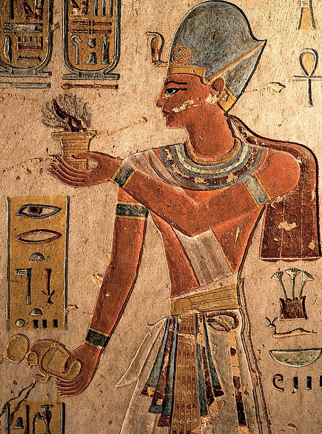 Ramesses III painting