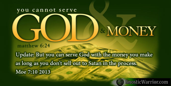 money and god