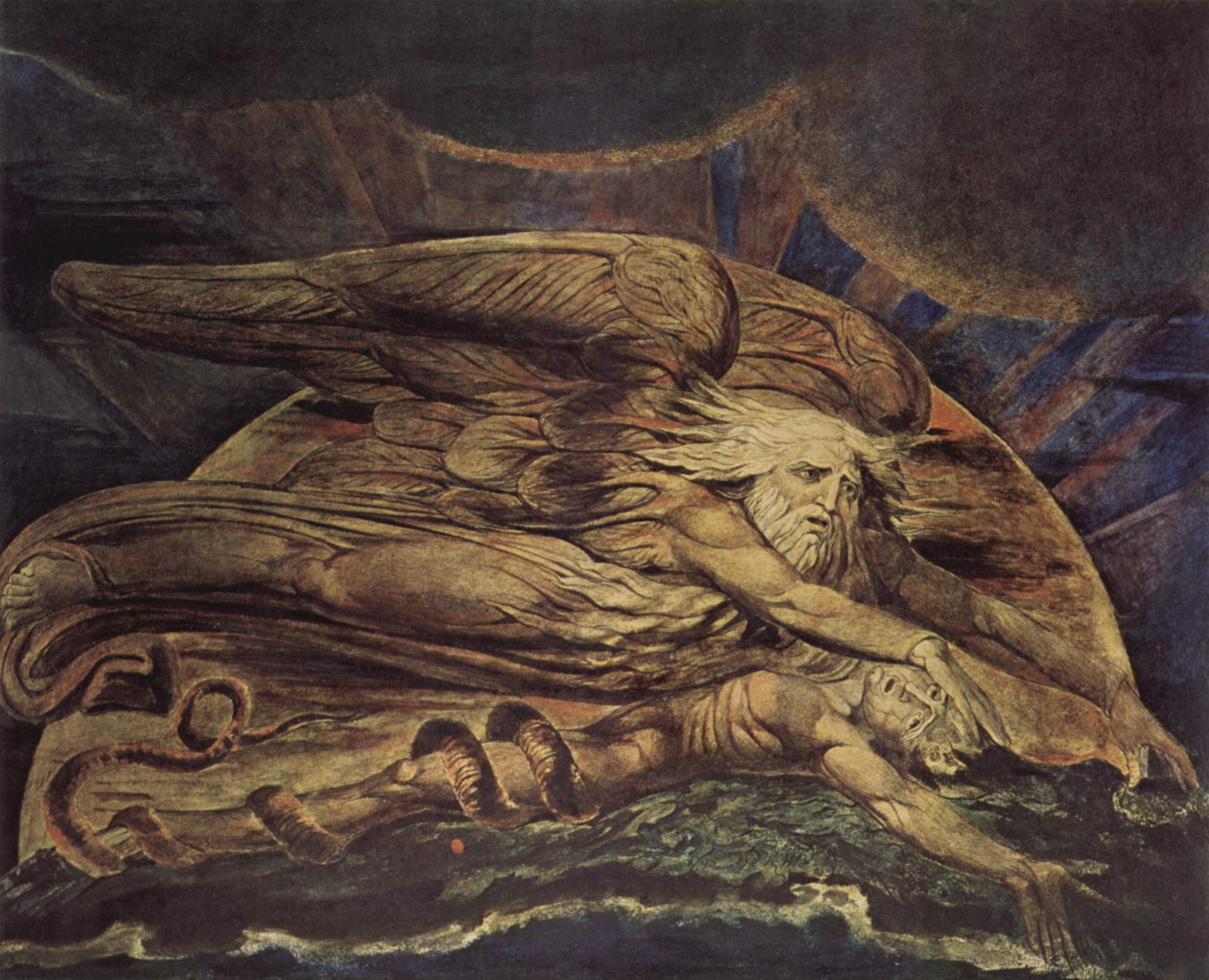 Adam by william blake