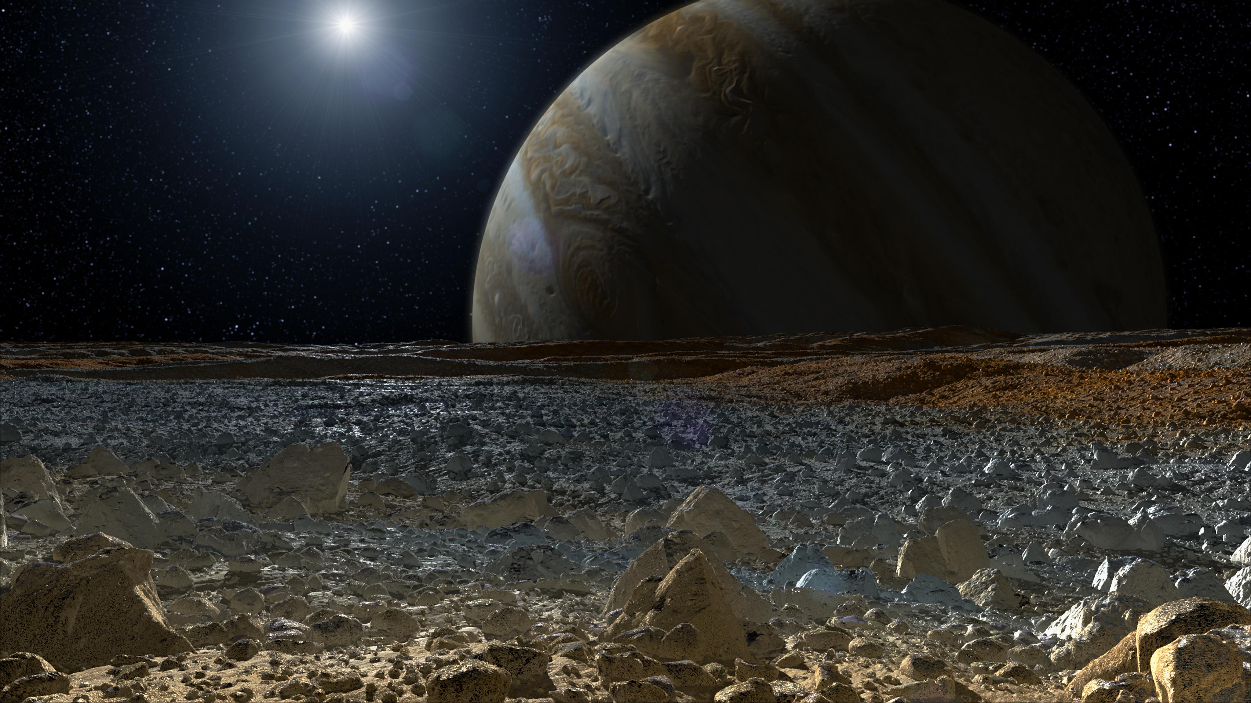 Jupiter moon europa