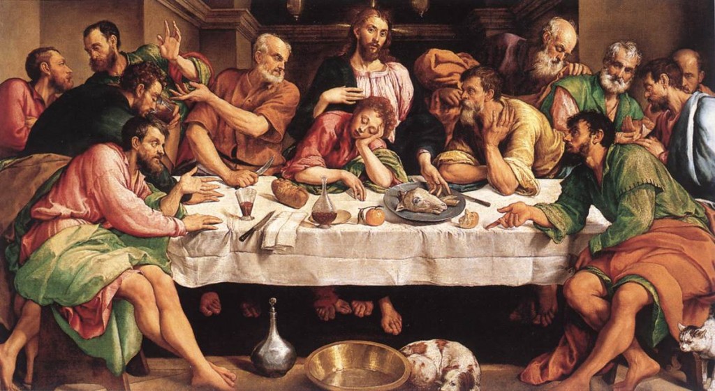 Last Supper Jacopo_Bassano