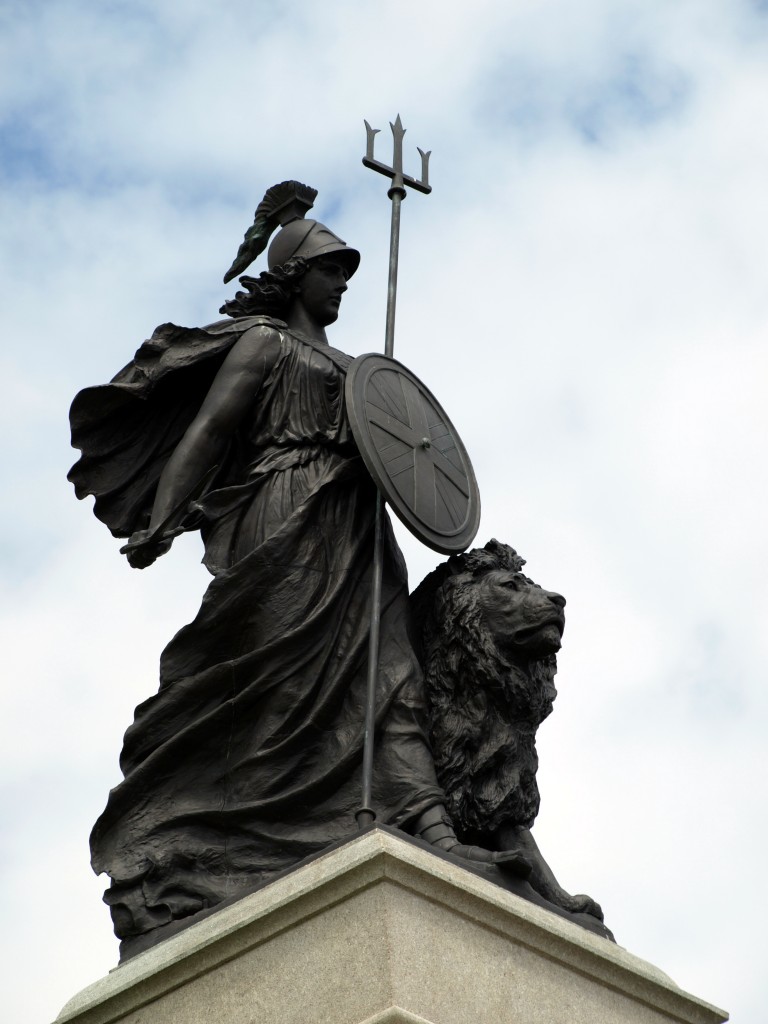 Trident Britannia-Statue