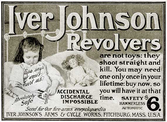 Old ad iver johnson revolver