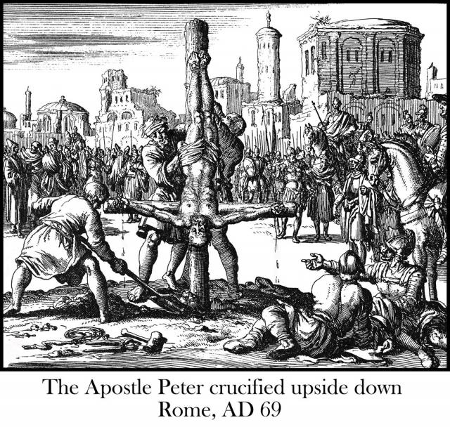 Saint Peter Crucified Upside Down