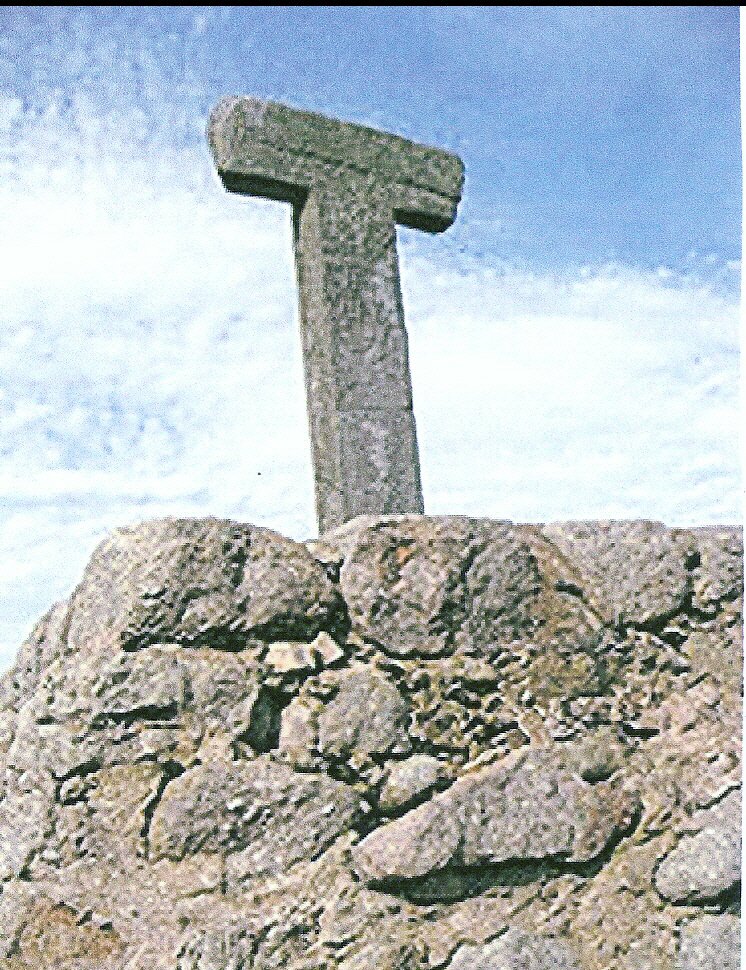 Cross tau stone