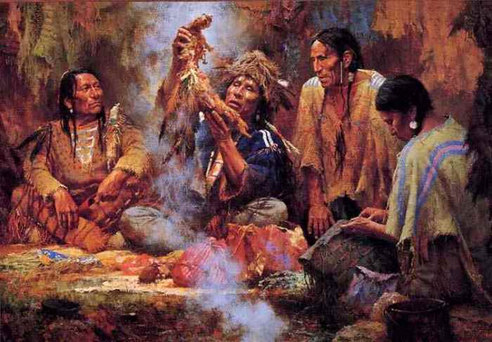 Indians ritual
