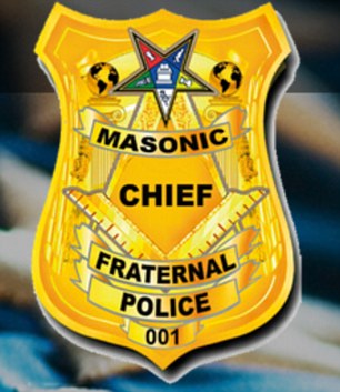 Masonic Police badge