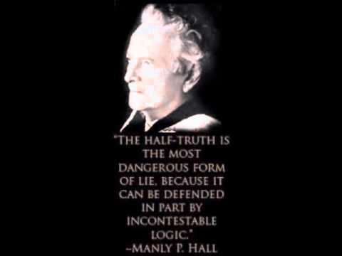 quote manly hall half truth