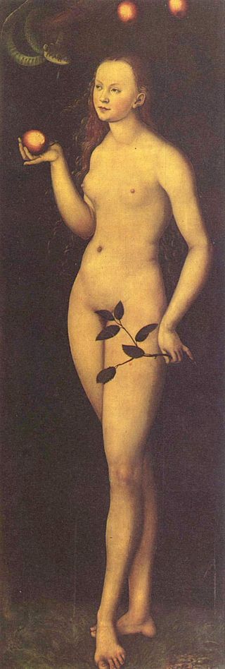 Eve and serpent