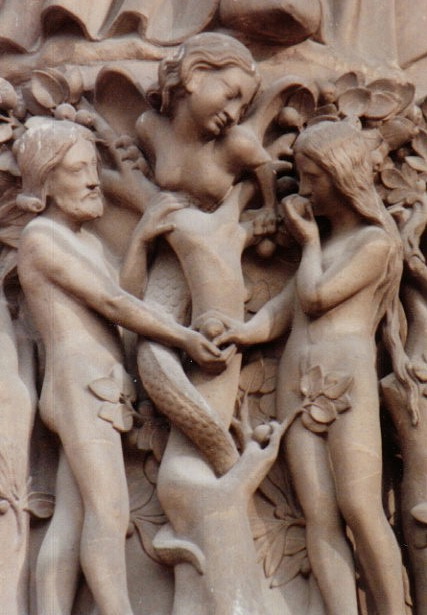 France_Paris_Notre-Dame-Adam_and_Eve