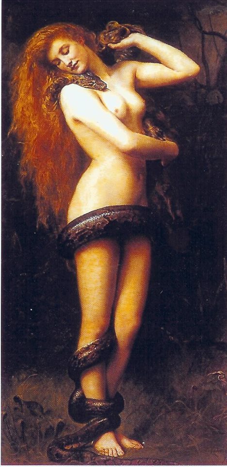 eve and the serpent