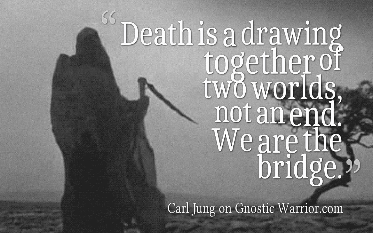 Carl Jung quote on death