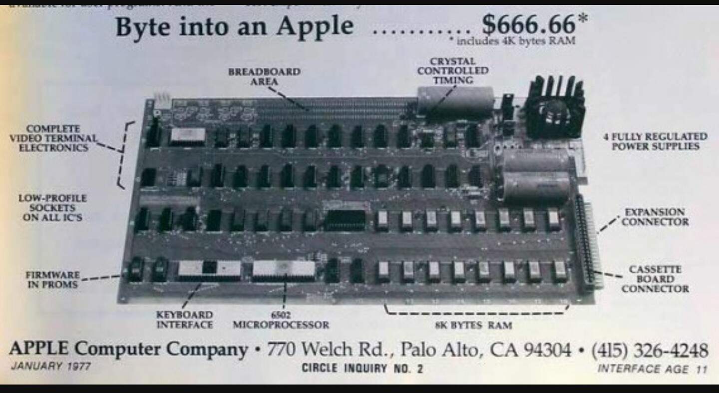 apple 666 computer