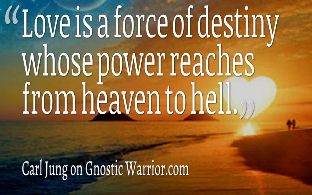 Love is a force of destiny whose power reaches from heaven to hell