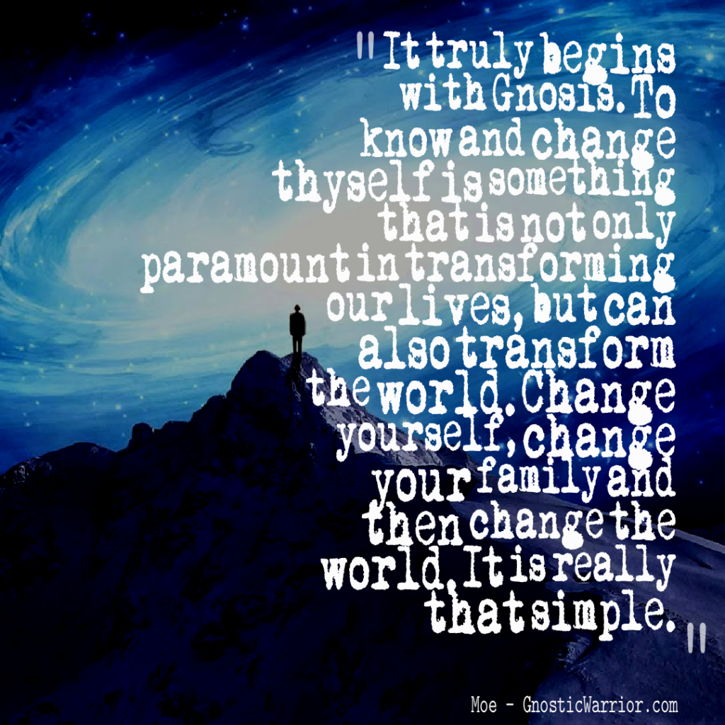 How to transform yourself, family and the world