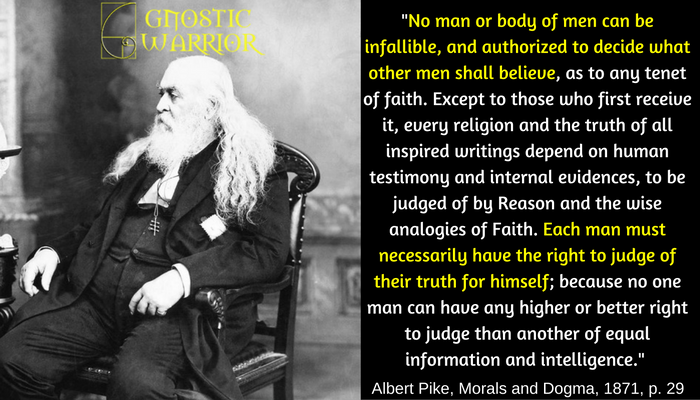 Quote by Albert Pike (1)