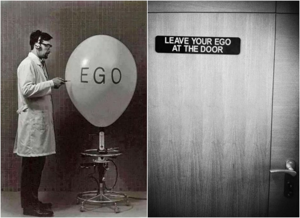 Ego = Outer perception, not intuition