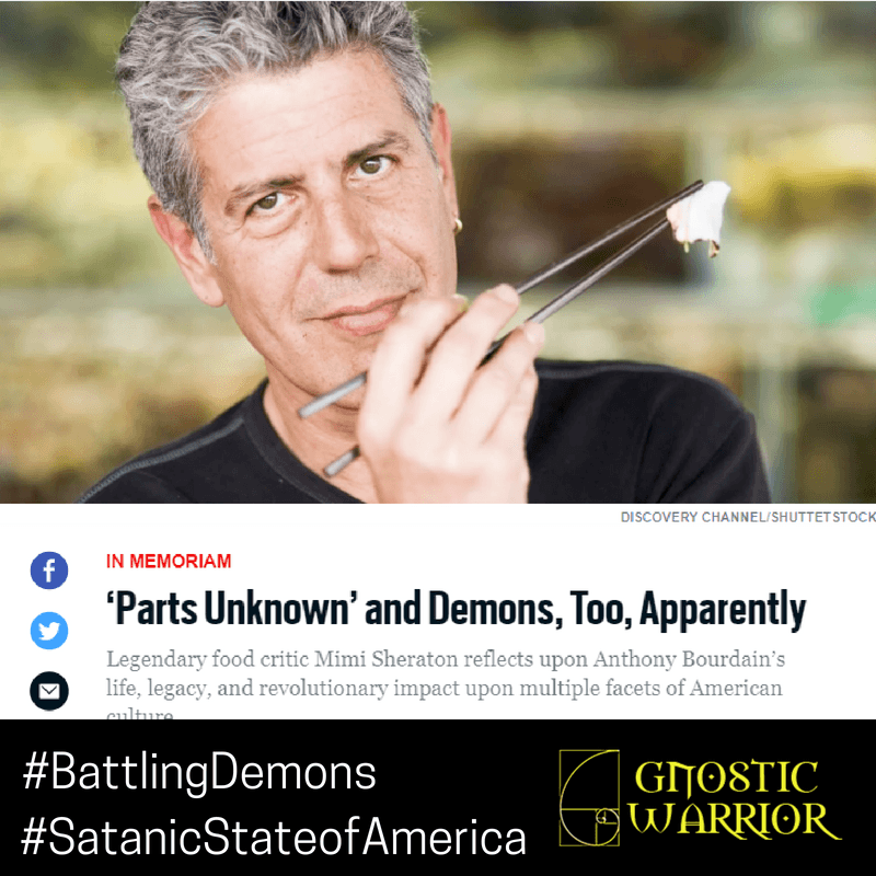 Anthony Bourdain Battling Demons