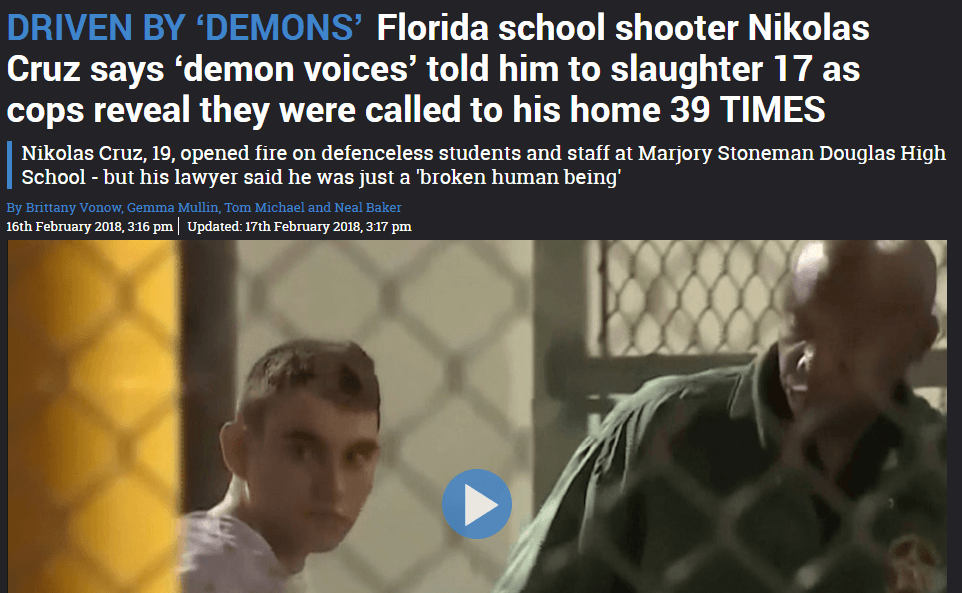 Demons – florida school shooter 1