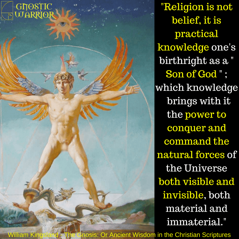 Quote - Religion is not belief, it is practical knowledge
