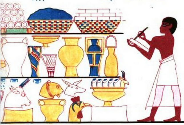 Crete – Cock in Rekhamara-Tomb-Painting