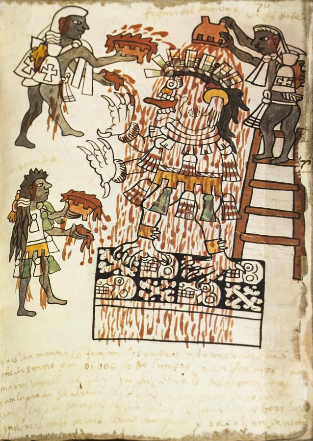 aztecs Codex Tudela, folio 76