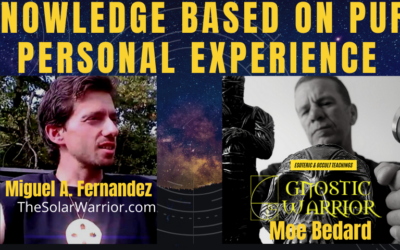 Knowledge Based On Pure Personal Experience w/ Miguel A. Fernandez