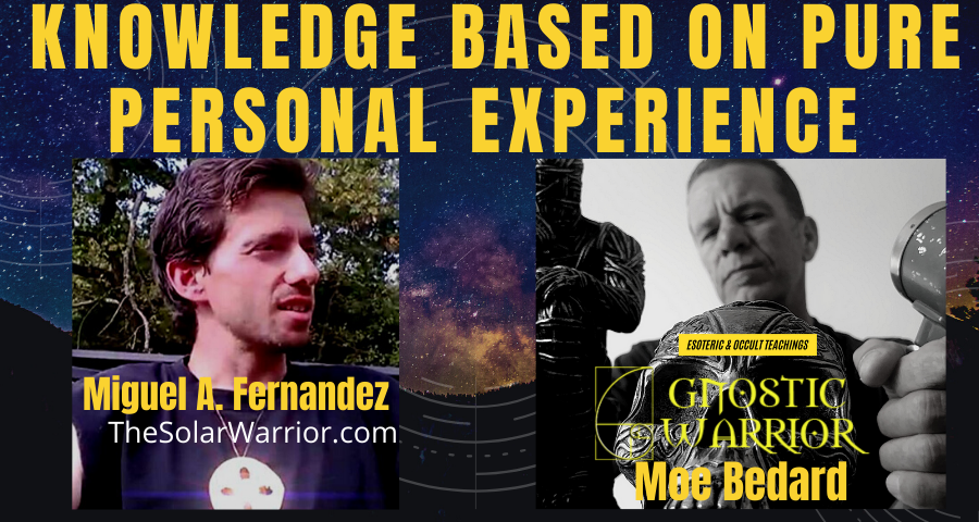 Knowledge Based On Pure Personal Experience w/ Miguel A. Fernandez