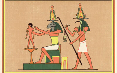 Khnum: The Creator God Molds Humans from Dust and Lord of the Air